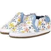 Robeez Baby Girls and Unisex Soft Soles Slip-Resistant Crib Shoes Slippers for Infant and Toddler, 0-24 Months