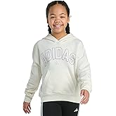 adidas girls Fleece Colorblock Hooded Sweatshirt
