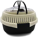 Portable Small Animals Hamster Hedgehog Guinea Pig Carrier Cage Case for Guinea Pigs Hamsters Hedgehogs Ferrets Chinchillas S