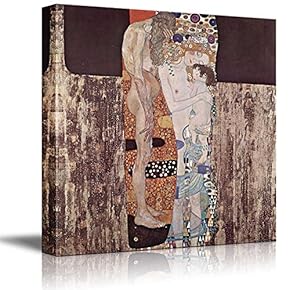 Three Ages of Woman by Gustav Klimt Austrian Symbolist Painter