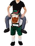 Oktoberfest Beer Guy Shoulder Carry Mascot Costume