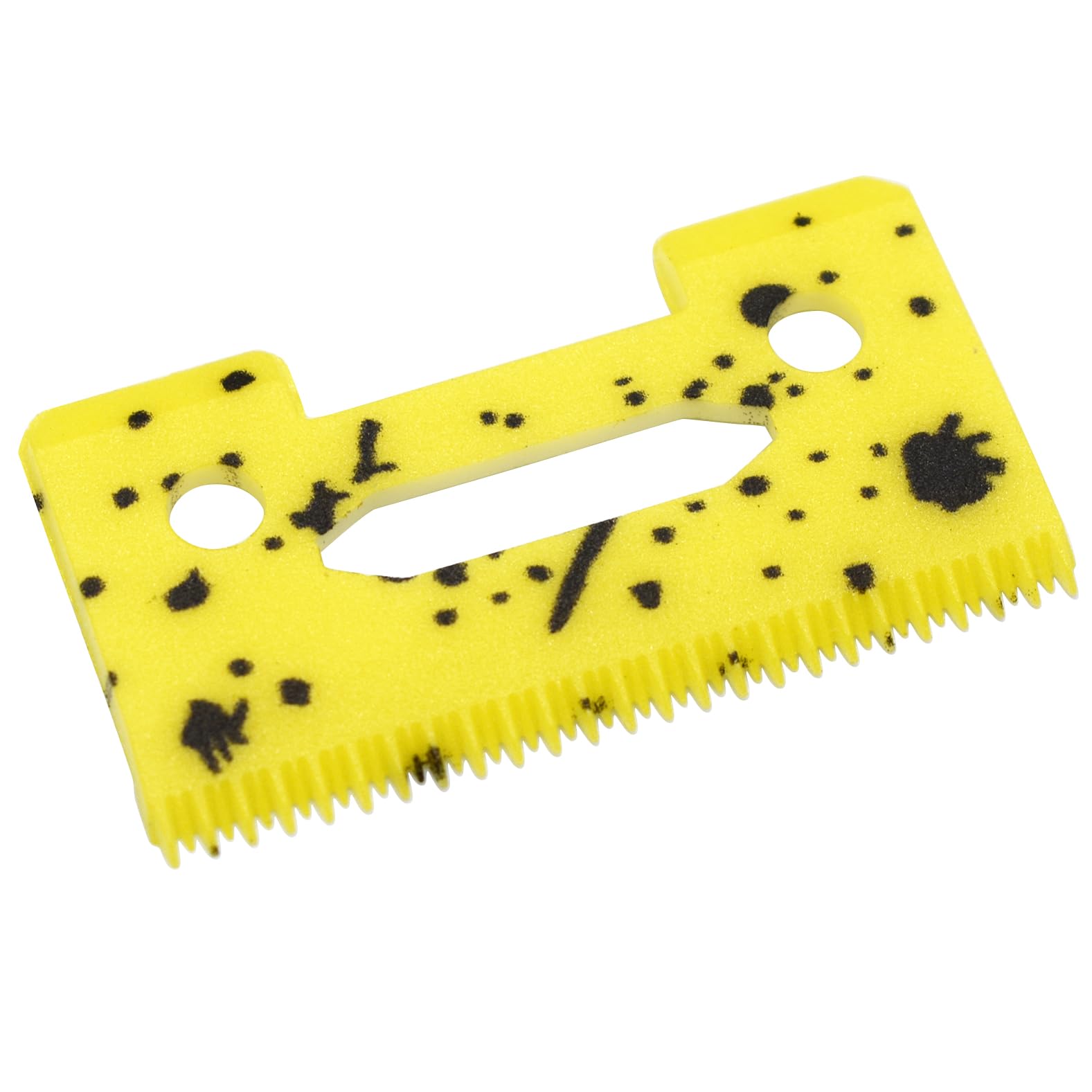 Professional Adjustable Stagger Tooth Replacement Blade #2161 Compatible with Wahl Full-Sized Standard 5 Star Cord Cordless Series Magic Clip 8148 Hair Clippers (Yellow)