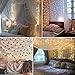 Vmanoo LED String Lights 72 Feet 200 LED Solar Powered Copper Wire Starry Rope Xmas Lights Indoor Outdoor Lighting for Home Garden Party Path Lawn Wedding Christmas DIY Decoration 2-Pack (Warm White)
