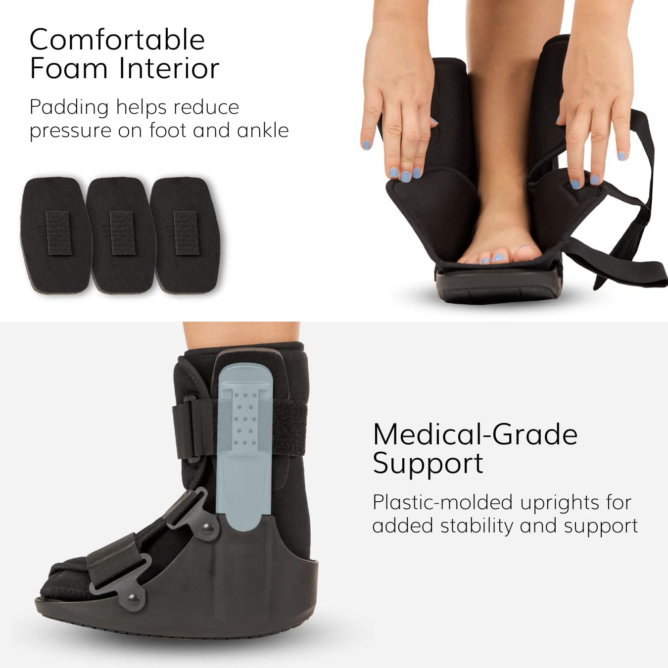 Mua BraceAbility Short Walking Boot - Orthopedic Medical Walker Cast ...