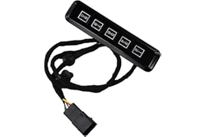 Keyless Entry Lock Keypad for (2015-2020) F-250/ (2017-2020) - Driver Side Door Button Replacement, OEM FL3Z-14A626-AD, Black