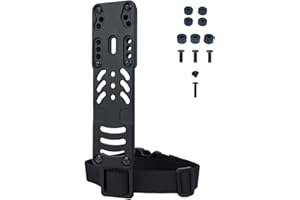 LZAQHMT Tactical Drop Leg Holster Adapter for QLS Kit - Modular Holster Thigh Strap Adapter for Duty Belt Tactical Gear