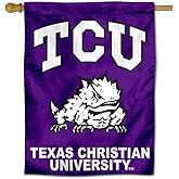 Texas Christian Horned Frogs House Flag Banner