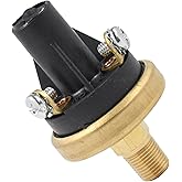 Mizoneparts 765754 Adjustable Pressure Switch 1/8-27 NPT 4PSI Rep for Honeywell M4006-4, Hobbs 76575-4 765754, CAT 4D-4785 2Y-4439 Pressure Switch Highest to 7PSI