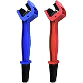 WEFOO Bike or Motorcycle Chain Washer, Cleaning Brush 2 Pcs (Color, Blue and Red)