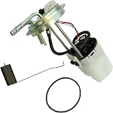 TRQ Fuel Pump Module Assembly Fuel Pump Sending Unit Pressure Sensor | For 04-07 Cadillac Escalade 04-06 Chevrolet Tahoe V8 4.8L Gasoline 04-06 GMC Yukon V8 5.3L Gasoline 2007 Yukon V8 6.2L