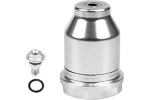 HTOSTAR RACING Aluminum Clutch Master Cylinder Reservoir Kit with Screw and O-Rings Compatible with Honda Civic EG EK & Integra & CRX & Acura Models