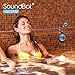 SoundBot® SB510FM FM RADIO Water Resistant Bluetooth Wireless 5W Shower Speaker HandsFree Portable Speakerphone w/ Auto-Scan Tuner, 6Hrs Music Streaming, Built-in Mic, Detachable Suction Cup, Lanyard