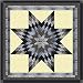 Lonestar Shades of Black, White, and Gray Quilt Kit/Queen/EXPEDITED SHIPPING