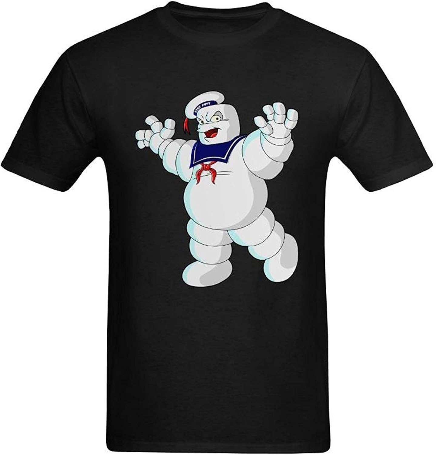 Men's Ghostbusters Stay Puft Marshmallow Man T Shirt Amazon.it