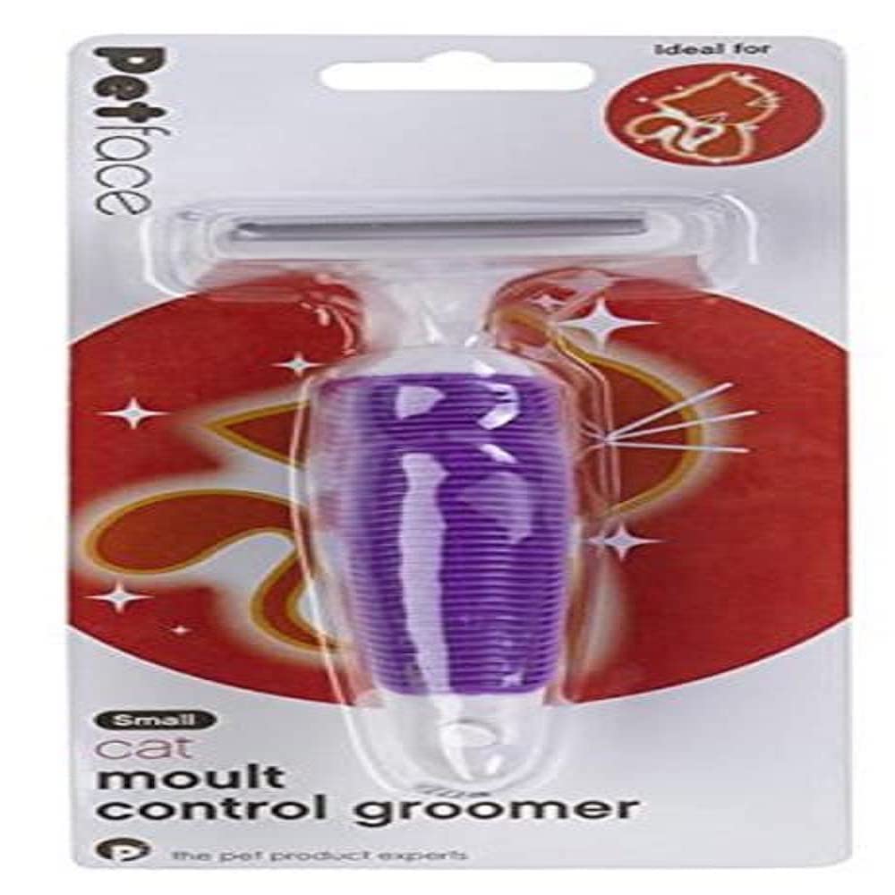 Petface Moult Control Groomer for Dogs/Cats, Small