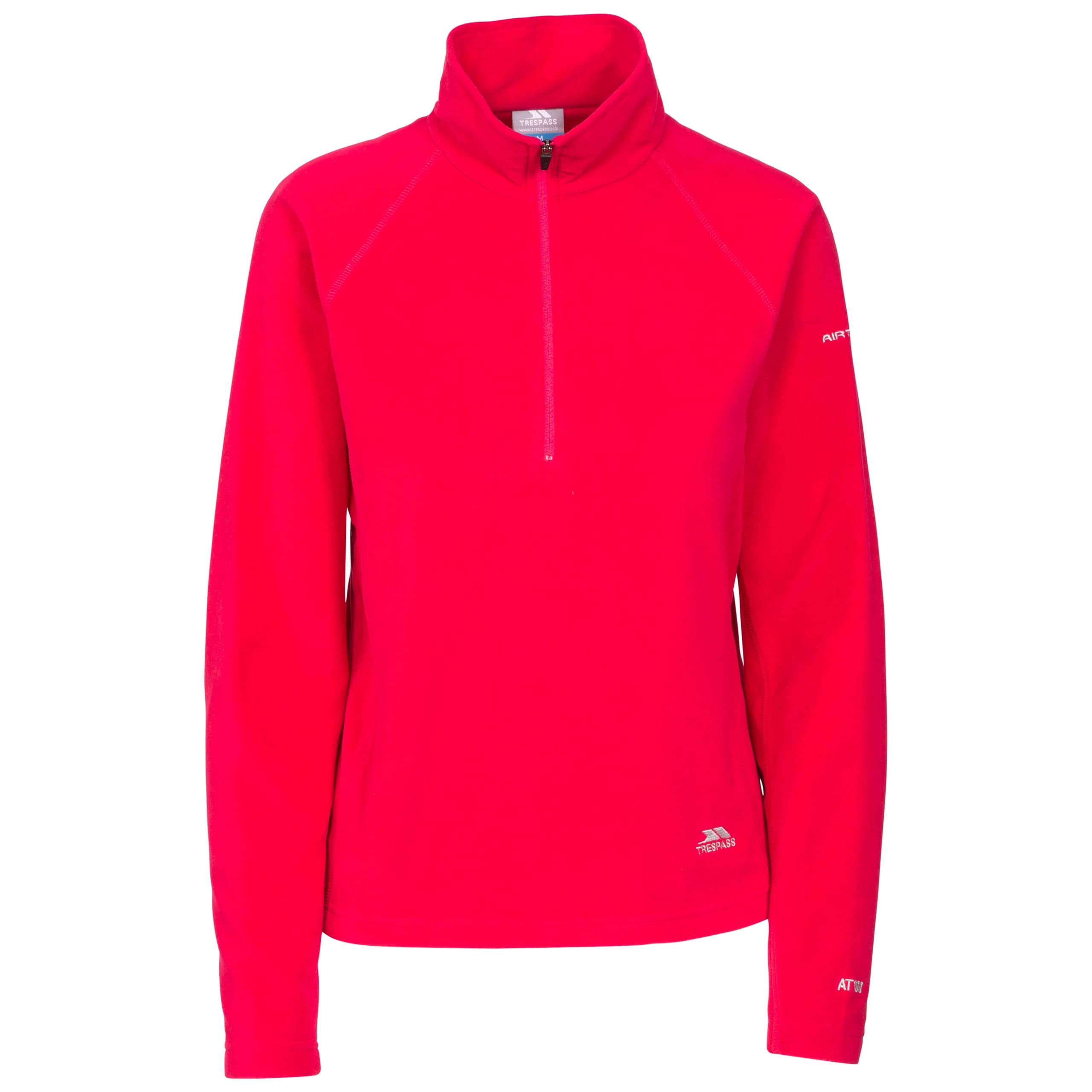 Trespass Shiner, Raspberry, XXS, Ultralight Microfleece 130gsm for Women, XX-Small / 2X-Small / 2XS, Pink