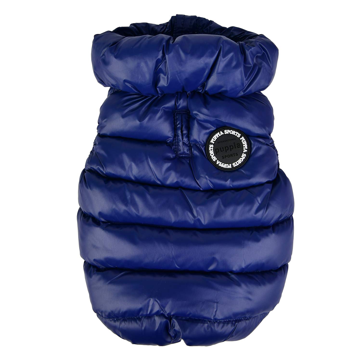 Puppia Winter Ultralight Dog Coat A Waterproof Warmth for Cold Weather Zipper Closure for Small and Medium Dogs, Navy, Medium