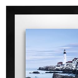 Americanflat 8.5x11 Floating Picture Frame with