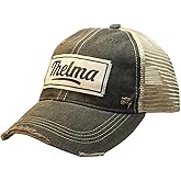 Vintage Life Funny Hats for Women and Girls, Distressed Trucker Baseball Cap with Sayings