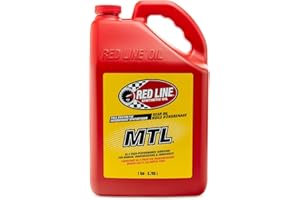 Red Line 50205 SAE 75W80 API GL-4 Manual Transmission and Transaxle Lubricant (MTL) Car Gear Oil - 1 Gallon
