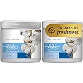 SMELLS BEGONE 15oz Gel Odor Eliminator - Absorb &amp; Remove Tough Odors in Pet Areas, Bathrooms, Basements, Garage, Cars, RVs &amp; Boats - Eliminate Odors Quickly (2-Pack, Fresh Cotton)