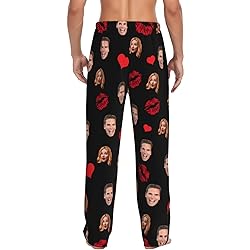 Custom Pajama Pants With Face Personalized Pj Pants