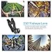 Phone Camera Lens, 5 in 1 Cell Phone Camera Lens 0.5x Wide Angle Lens+15x Macro Lenses +230° Fisheye Lens +CPL +Star Lens Compatible for iPhone x 8 7 6 6s plus Samsung Huawei Android Smartphone