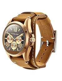 Correa de reloj para MK Access Bradshaw Fossil Q Wander, Maquinaria, Marshal Gen 2,Q Explorist Gen 3 inteligente, 0.866 in de ancho de lengüeta Crazy Horses de cuero