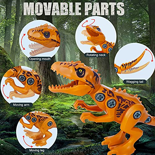 Take Apart Dinosaur Toys for Kids 35, STEM Dinosaur Building