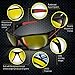 BLUPOND Night Driving Glasses - Chopper - Semi Polarized Night Diver Clear Vision Motorcycle Riding - TAC Anti Glare