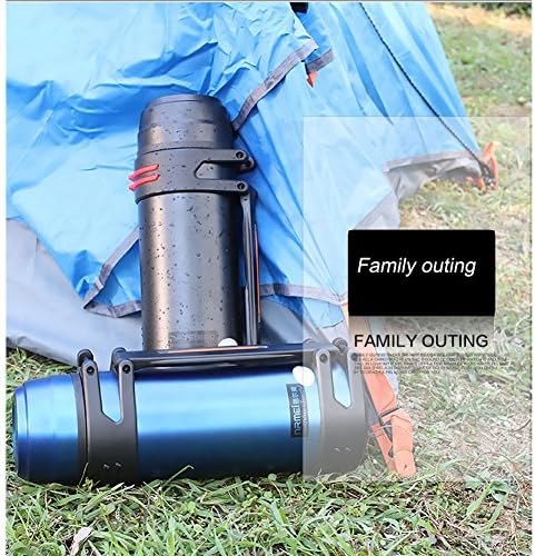 304 Stainless Steel Sports Water Bottle Vacuum Cup- Large capacity High Quality Stainless Steel Double Layer Vacuum Thermal Insulation Cup For Sports, Hiking, Camping , Travelling (2000ml)