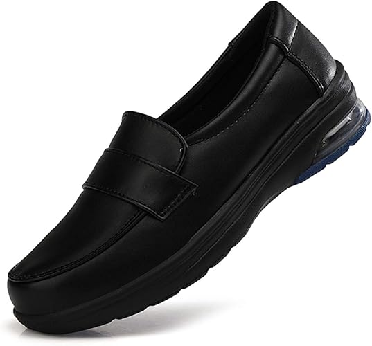 Amazon Bornran ナースシューズ レディース スニーカー レディース安全靴 ウォーキングシューズ 靴 エアクッション 白 軽量 立ち仕事 疲れにくい 看護師 リハビリシューズ Bornran 安全 作業靴 ナースシューズ