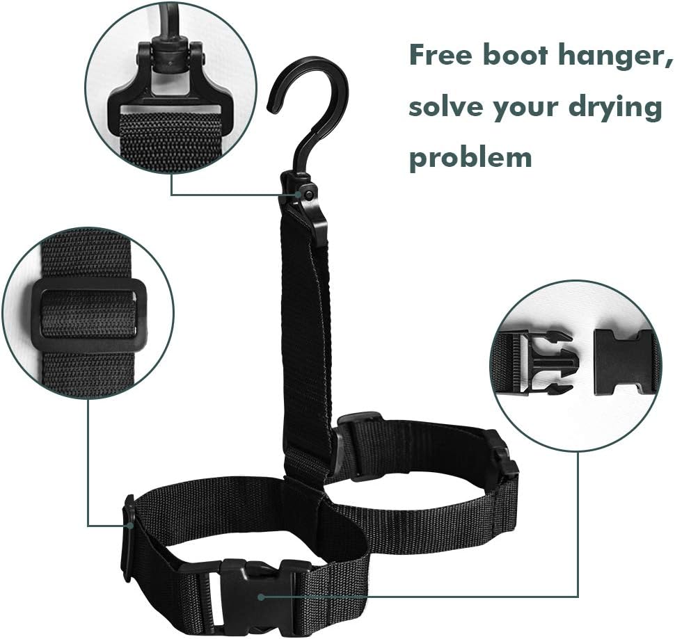 Dark Lightning Fly Fishing Waders for Men and Women with Boots, Mens/Womens High Chest Wader with Boot Hanger : Sports & Outdoors