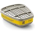 3M 50051131070474 Organic Vapor/Acid Gas Cartridge 6003 (Pack of 2),White