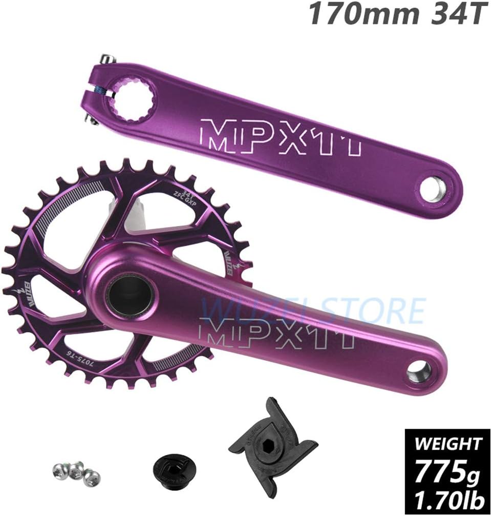 purple crankset