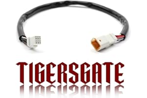TIGERSGATE 4 INCH Throttle-by-Wire Wire Extension Harness for 2016-2023 Harley Touring Softail Ape Hangers. (Extending Stock Short Wires)
