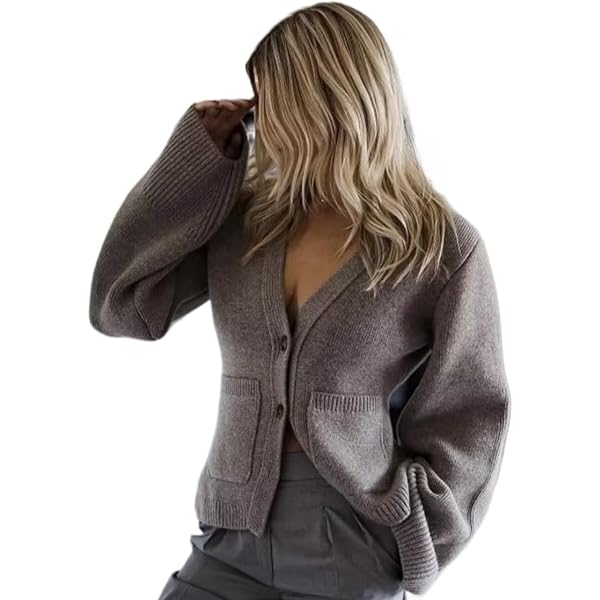 トップス OUAT MOHAIR OFFICE CARDIGAN TYATVS Mohair Sweater Fuzzy Cardigans for Women Button Up