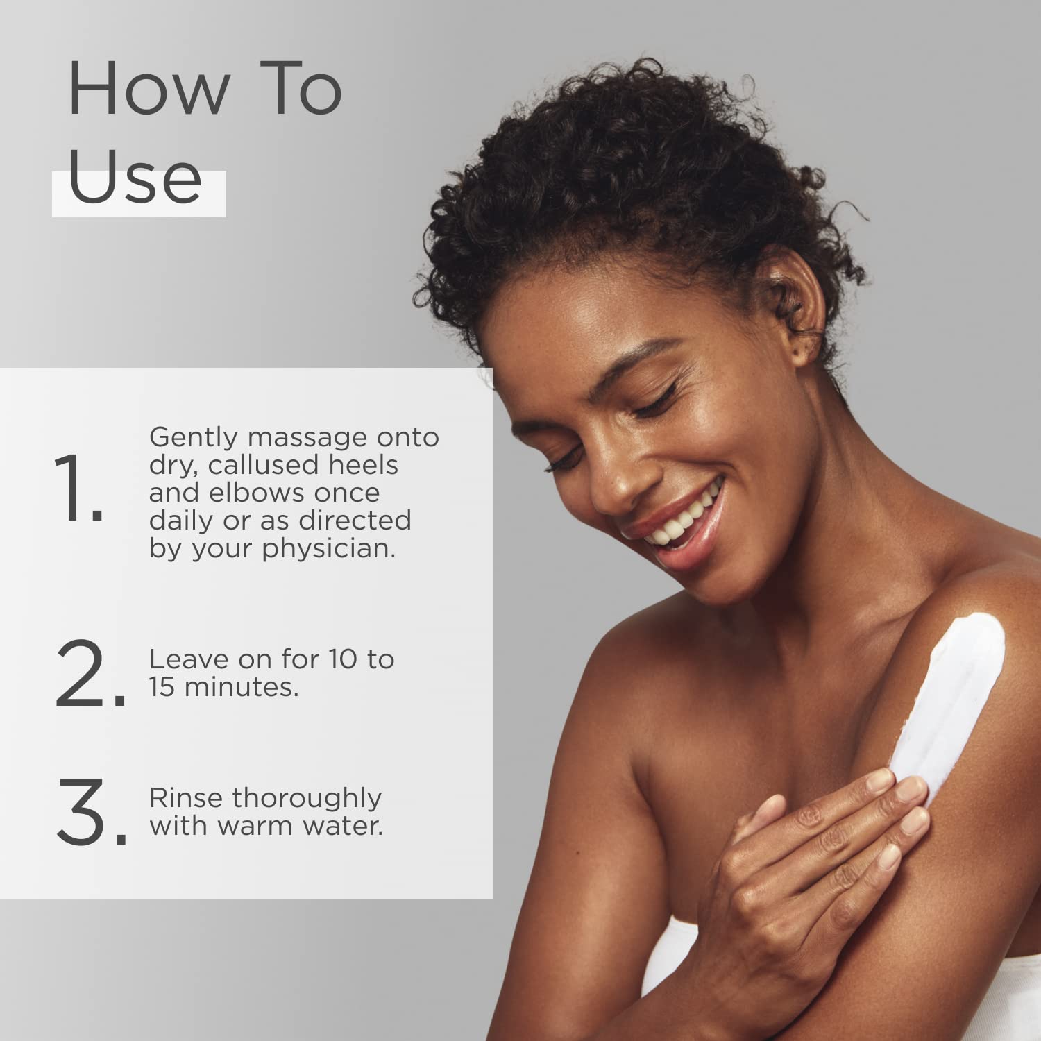 Glytone Ultra Softening Heel & Elbow Cream - 29.5 Free Acid Value Glycolic Acid - Exfoliate & Moisturize - Pedicures - Fragrance-Free - 1.7 fl. oz.