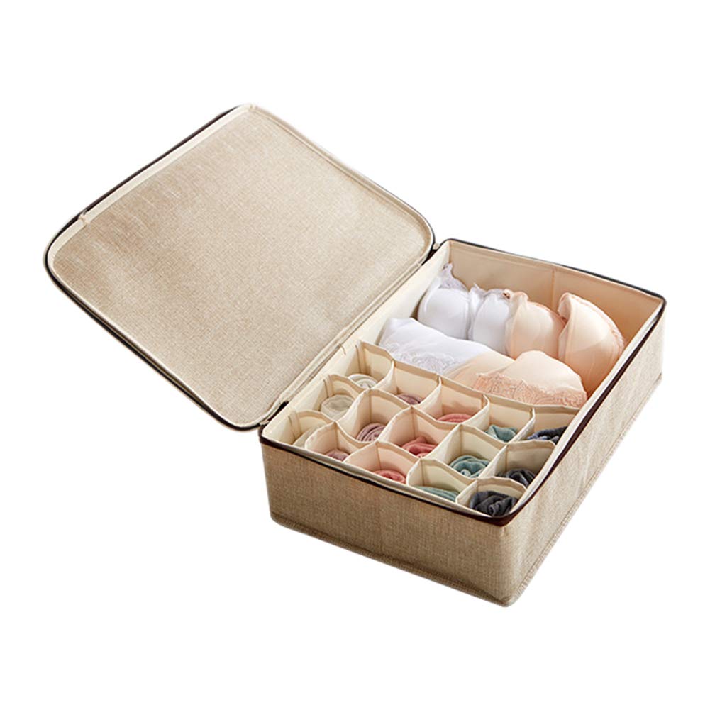 Leisial Bra Underwear Drawer Organiser Closet Dividers And