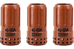 Lewan 3Pcs 220857 Swirl Ring Plasma Consumables Fit for Hypertherm PMX 45XP/65/85/105 Torch