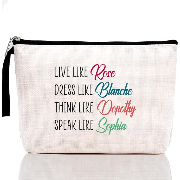 Hanamiya Cousin-Geschenk Tasche – 'Cousins By Blood', Beere, 24 X 16 Cm, Leinen, Mit Reißverschluss