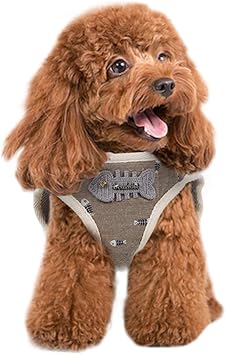 Amazon Momugs Akira ペット用品 犬ハーネス 胸あて式 胴輪 犬用リード 牽引ロープ 小型犬 中型犬 猫 ソフト おでかけ 簡単脱着式 魚の骨の柄 ブラウン L Momugs Akira ハーネス 通販