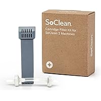 SoClean Genuine Replacement Cartridge Filter Kit for SoClean 2 CPAP Cleaner and Sanitizer Machine, Includes Filter Cartridge 
