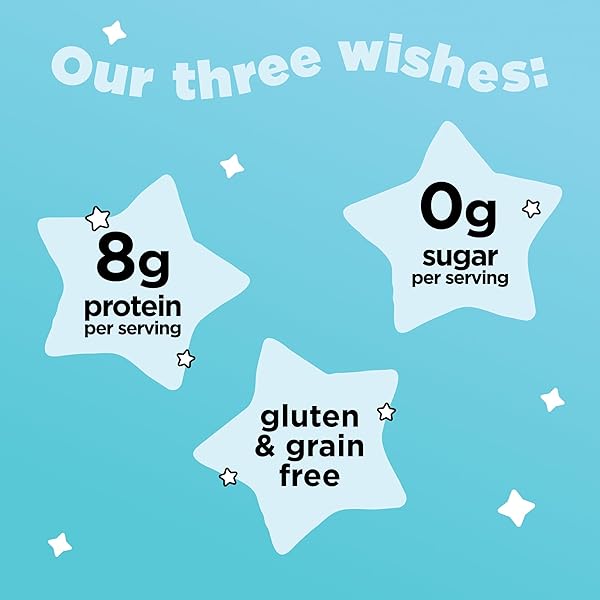 PLANT-BASED AND VEGAN BREAKFAST CEREAL BY THREE WISHES – UNSWEETENED, 1 PACK – MORE PROTEIN AND LESS SUGAR SNACK – GLUTEN-FREE, GRAIN-FREE – NON-GMO