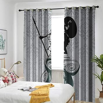 Amazon Com Trtk Bathroom Curtains Insulated Room Dark Curtains