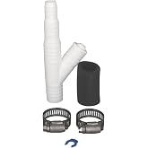 Drain Line Adapter (DLA) With 1/4-inch Quick Connect Fitting for a Water Filter and 7/8-inch Fitting for a Dishwasher (ET116-001, D-25QC, DLA-D)