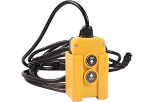 Doppy Dump Trailer Remote 3 Wire, Hydraulic Power Pump Unit 12v DC for Single Acting Hydraulic Pump Power Unit Truck Lift Gate Cranes Wrecker