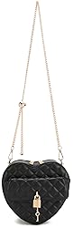 lola mae Heart Shape Satchel Crossbody Purse for