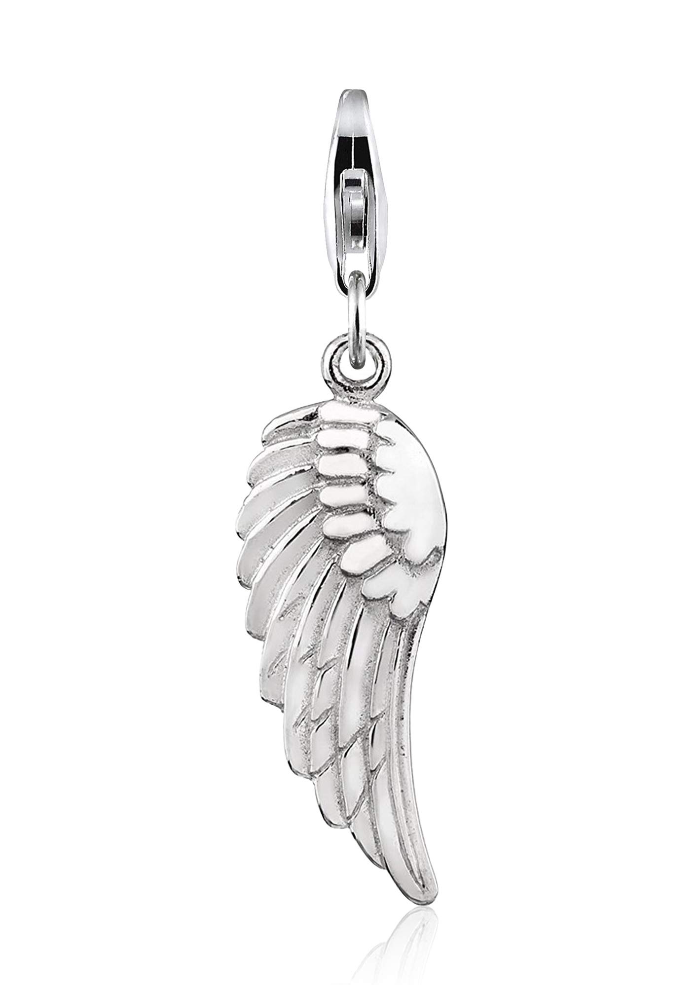 Nenalina charm, angel wings pendant in 925 sterling silver, for all standard charm carriers 713070-000
