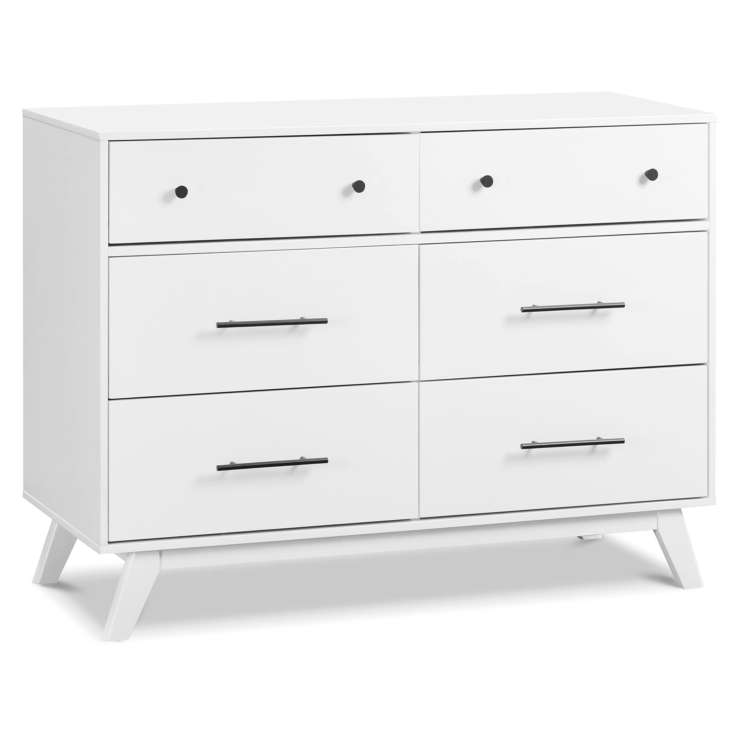 Photo 1 of ***I DON'T KNOW IF THERE ARE MISSING PIECES** Otto 6-Drawer Dresser in White, GREENGUARD Gold Certified
